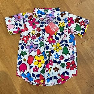 Hanna Andersson floral shirt